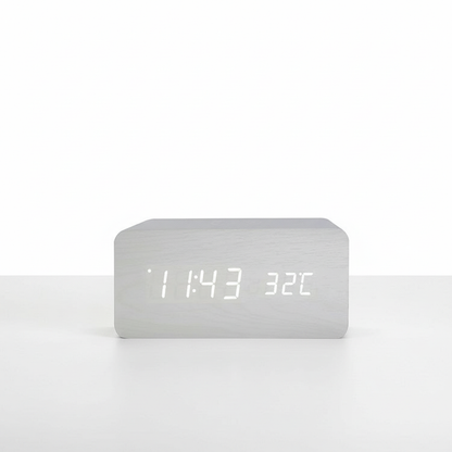 LED digital clock with Wireless charging
